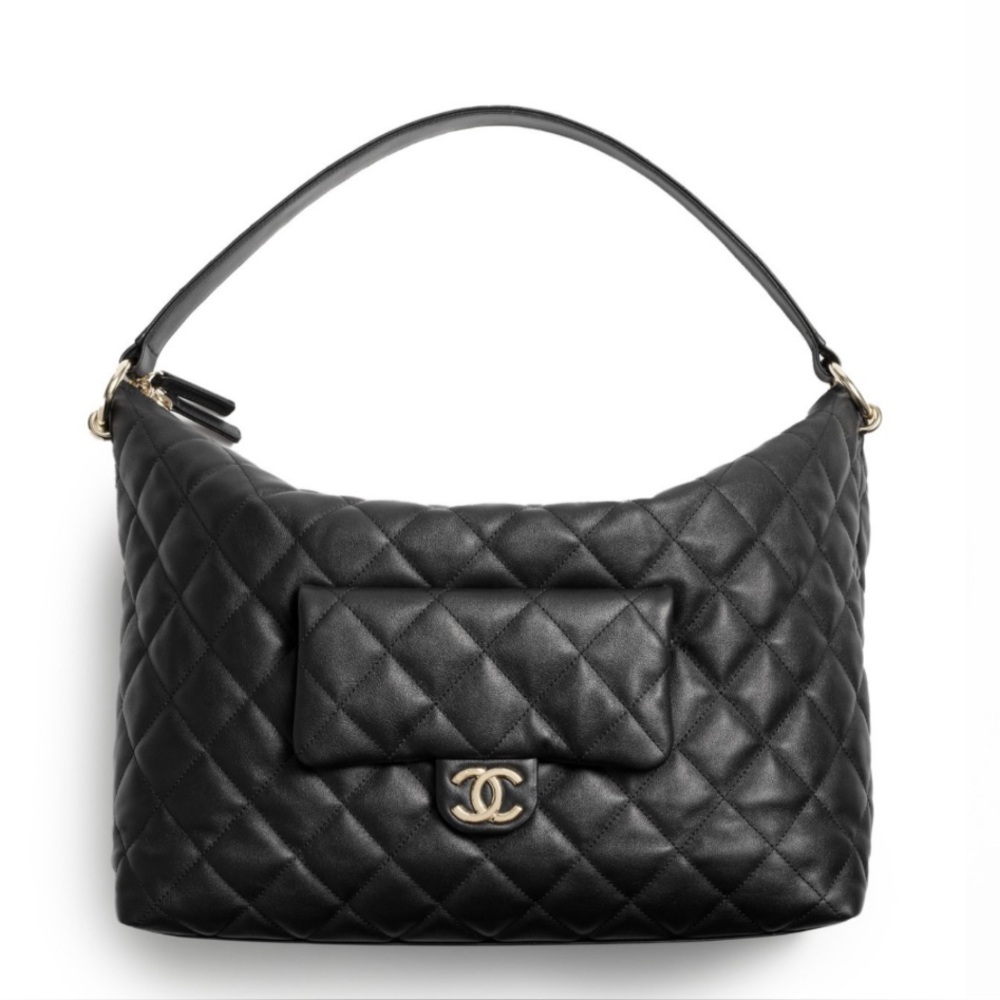 Chanel Black Quilted Shoulder Bag